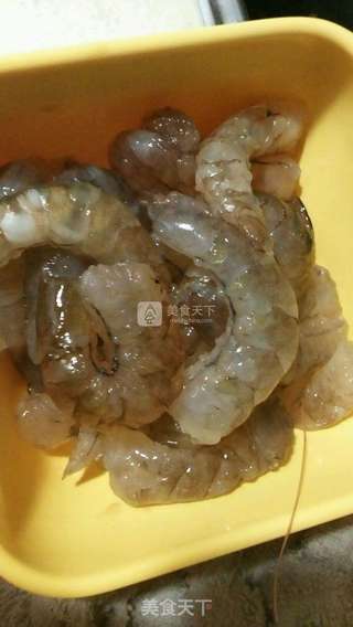 宫保虾仁的做法步骤:2