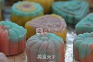 冰皮月饼的做法步骤:12