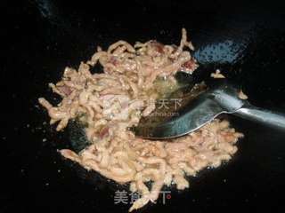 沙茶酱牛肉土豆丝的做法步骤：4