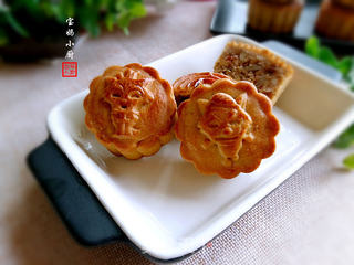广式五仁月饼的做法步骤:26