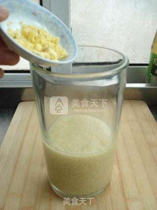 蛋黄小米糊的做法步骤：4