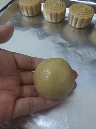 广式五仁月饼的做法步骤:14