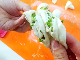 葱香花卷的做法步骤:19