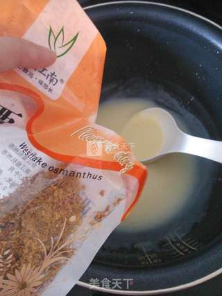 桂花莲子羹的做法步骤:8