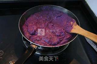 广式紫薯月饼的做法步骤:2