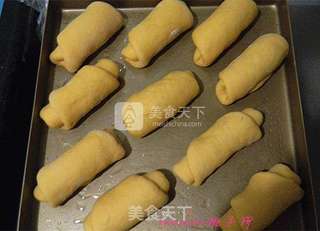 南瓜红豆馅餐包的做法步骤:7