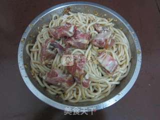 榨菜排骨蒸濑粉的做法步骤:7