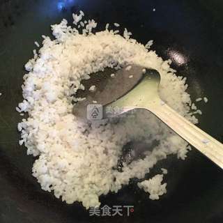 秋葵炒饭的做法步骤:4