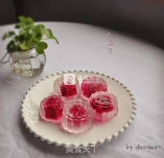 水晶月饼的做法步骤:12