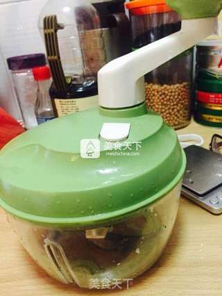 什锦素包子-香菇油菜胡萝卜的做法步骤:3