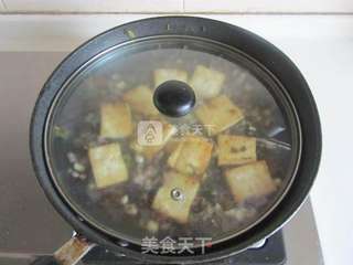 雪菜肉末烧豆腐的做法步骤:8