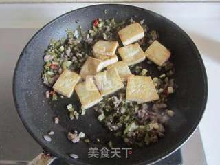 雪菜肉末烧豆腐的做法步骤:7