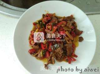 苦瓜小炒肉的做法步骤:10
