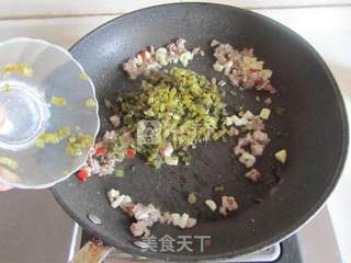 雪菜肉末烧豆腐的做法步骤:6