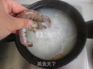 腊味海鲜粥的做法步骤:4