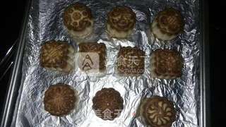 奶油皮月饼的做法步骤:9