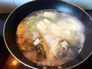 鱼头豆腐汤的做法步骤:12