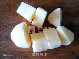 奶香金沙土豆泥的做法步骤:3