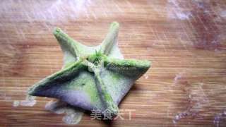 五彩饺子闹“中秋”的做法步骤:3