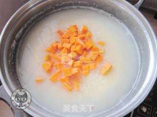 南瓜小米粥的做法步骤:4