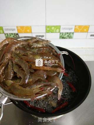 五香烤虾的做法步骤:6