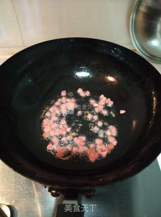 酱油炒饭的做法步骤:2