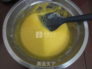 原味戚风蛋糕的做法步骤:6