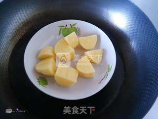 奶香金沙土豆泥的做法步骤:4