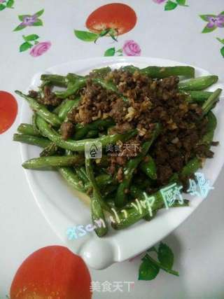 干煸豆角(牛肉)的做法步骤:8