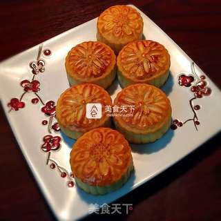广式月饼的做法步骤:24