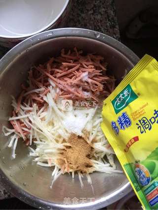 西葫芦塌子的做法步骤:3
