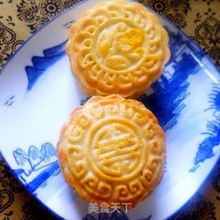蜂蜜版中秋月饼的做法步骤:7