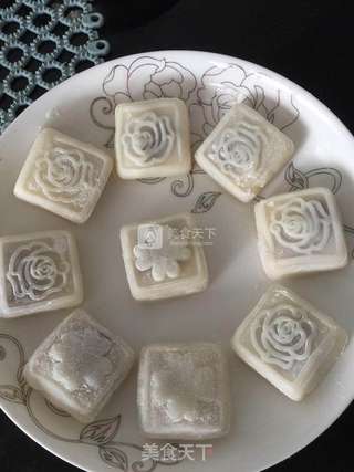 冰皮紫薯月饼的做法步骤:9