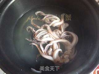 拌鱿鱼头的做法步骤:4
