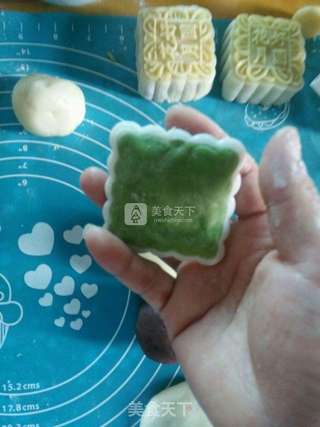 冰皮月饼的做法步骤:14
