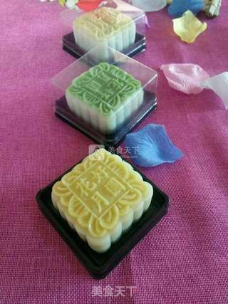 冰皮月饼的做法步骤:17