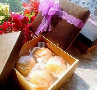 豆沙芝麻月饼 ~~蓁蓁真的做法步骤:11