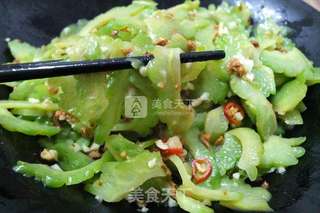 金银蒜蓉拌苦瓜的做法步骤:14