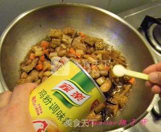 蜜汁什锦烤麸的做法步骤:8