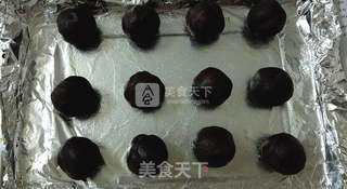 花好月圆——豆沙月饼的做法步骤:10