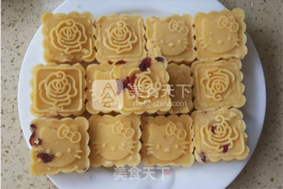 木糖醇月饼绿豆糕的做法步骤:4