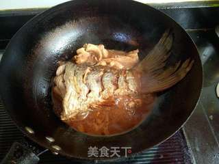红烧鲤鱼尾的做法步骤:6