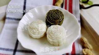凤梨馅儿冰皮月饼的做法步骤:6