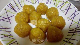 凤梨馅儿冰皮月饼的做法步骤:4