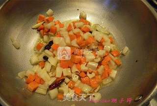蜜汁什锦烤麸的做法步骤:6