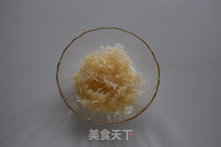 南瓜银耳露的做法步骤:3