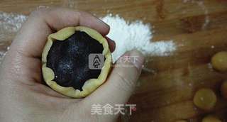 花好月圆——豆沙月饼的做法步骤:14
