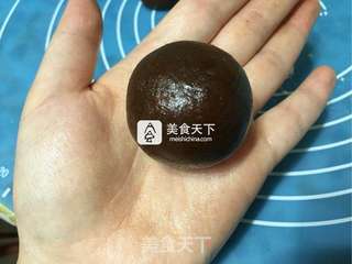 广式巧克力凤梨月饼的做法步骤:20