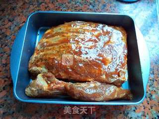 百里香烤排骨的做法步骤:6