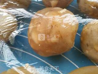 各种陷料的广式月饼的做法步骤:10
